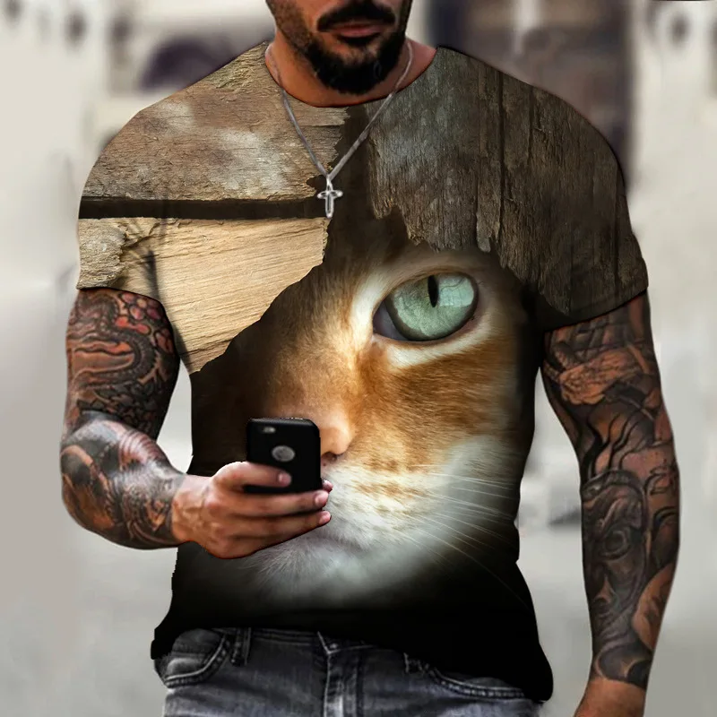 

Футболка мужская с коротким рукавом и принтом, Спортивная тенниска для бега, фитнеса, тренажерного зала, уличная одежда, лето