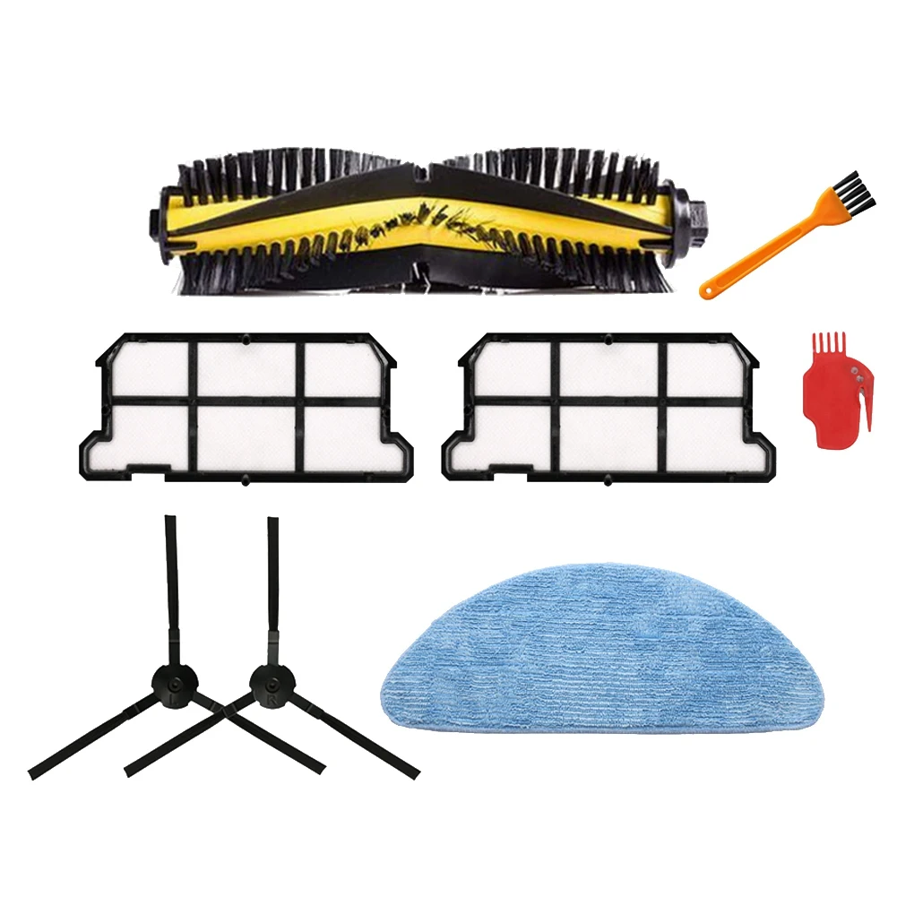 

for ILIFE V7 V7S V7S Plus Spare Replacement Kit Filter Mop Cloth Side Brush Vacuum Cleaner Accessory