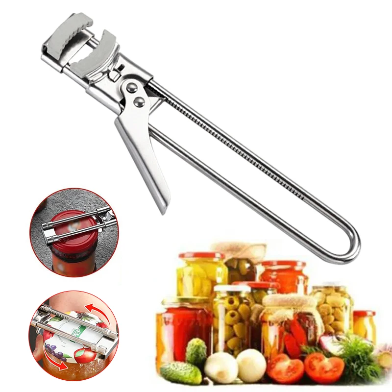 

Регулируемый консервный нож из нержавеющей стали