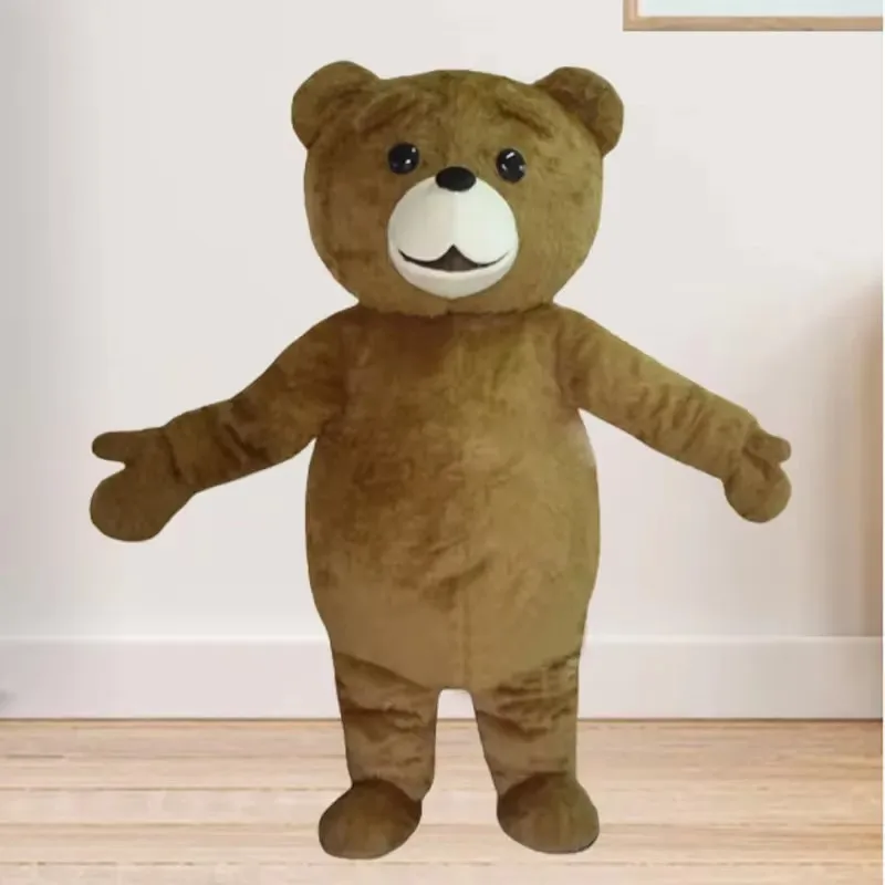 Костюм-талисман в виде коричневого медведя костюм единорога для девочек