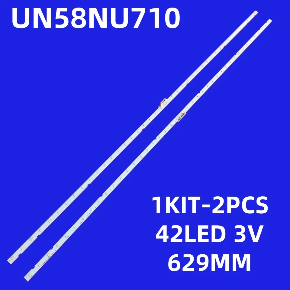 Фото Светодиодная лента для UN58NU7100 UE58NU7100 UE58RU7100 UA58NU7100 LM41-00632A BN96-46866A JL.E580M2330-408BS UN58NU6080 58NU7100 UN58RU7100 №1