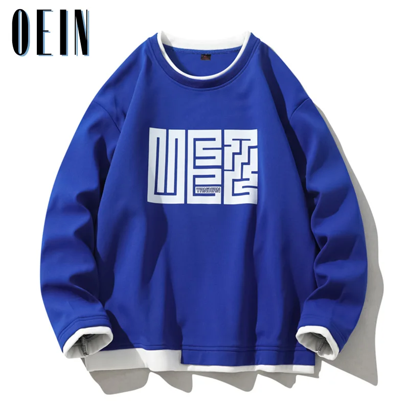 

Свитшот с круглым вырезом для мужчин и женщин, кофты из полиэстера с длинным рукавом, толстовка с капюшоном и принтом Y2k, Мужской Повседневный пуловер, новинка 2023