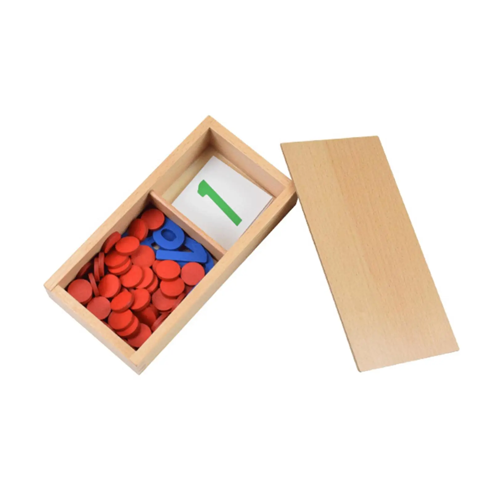 

Learning Aids Early Education Wooden Puzzle Develop Fine Motor Skill Children's Number Cognition for Boy