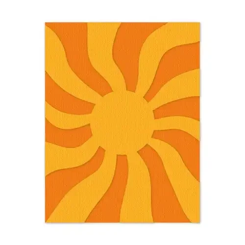 

Металлические Вырубные штампы с волнистым солнцем, зеркальное украшение, шаблон для тиснения, сделай сам, поздравительная открытка ручной работы