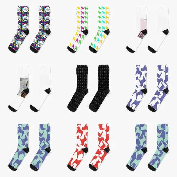 Носки Midsommar с рисунком без выпускного вечера забавные черные мужские лучшие