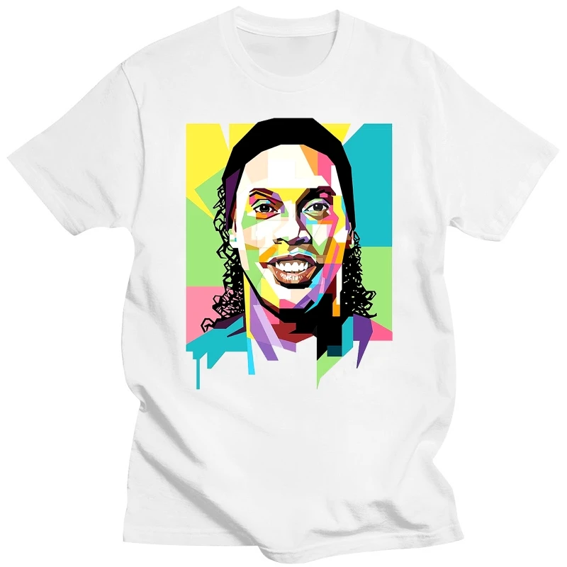 Футболка Wpap Ronaldinho лучшего качества 100% хлопок 033495