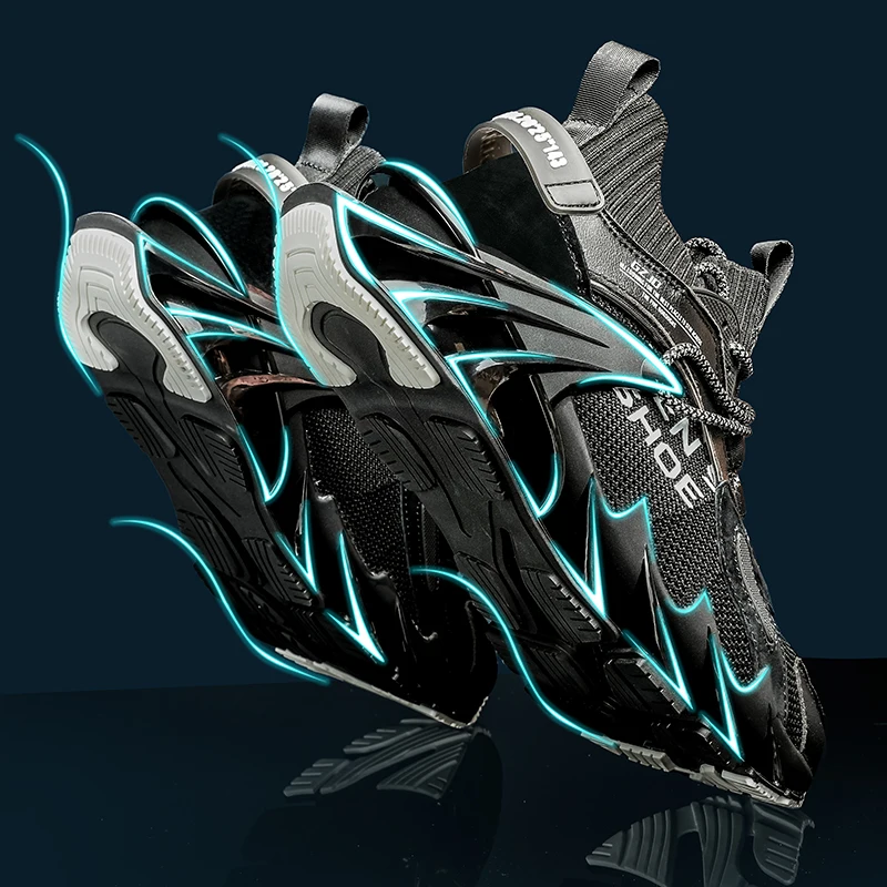 

Men's Sneakers 2023 New Men's Running Shoes Outdoor Anti-skid Sports Runner Shoes Fashion Men's Sports Shoes Walking Shoes Male