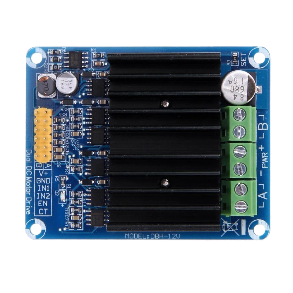 

30A Motor Drive Controller Board Module Dual H Bridge PWM Speed Control