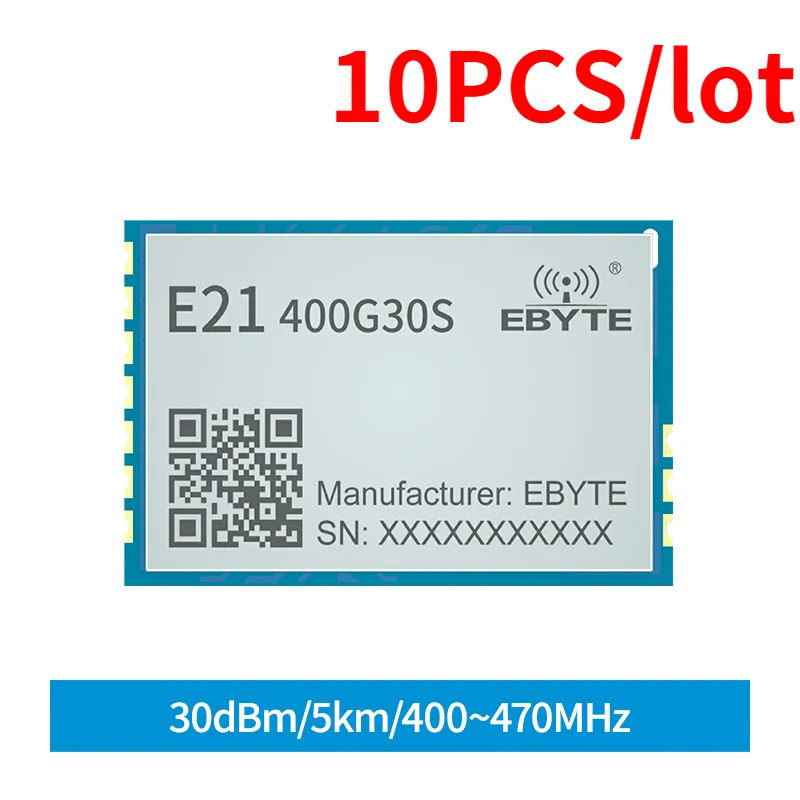 

10 шт./партия, встроенный модуль LNA, 400-470 МГц, 30 дБм, 5 км