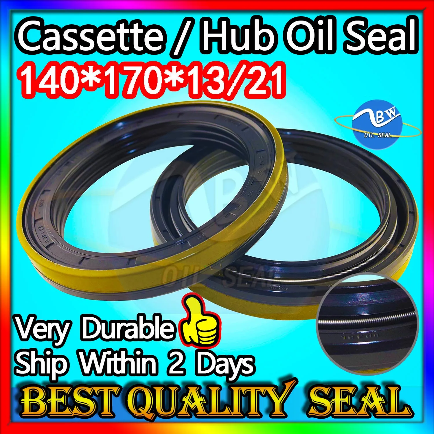 

Cassette Oil Seal 140*170*13/21 Hub Oil Sealing For Tractor Cat High Quality 140X170X13/21 BOOM ARM Bucket Hydraulic Pump Gear