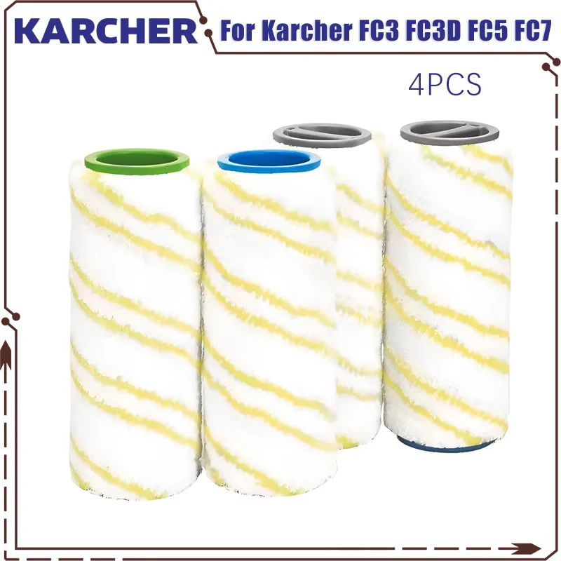 

Набор роликовых щеток для Karcher FC3 FC3D FC5 FC7