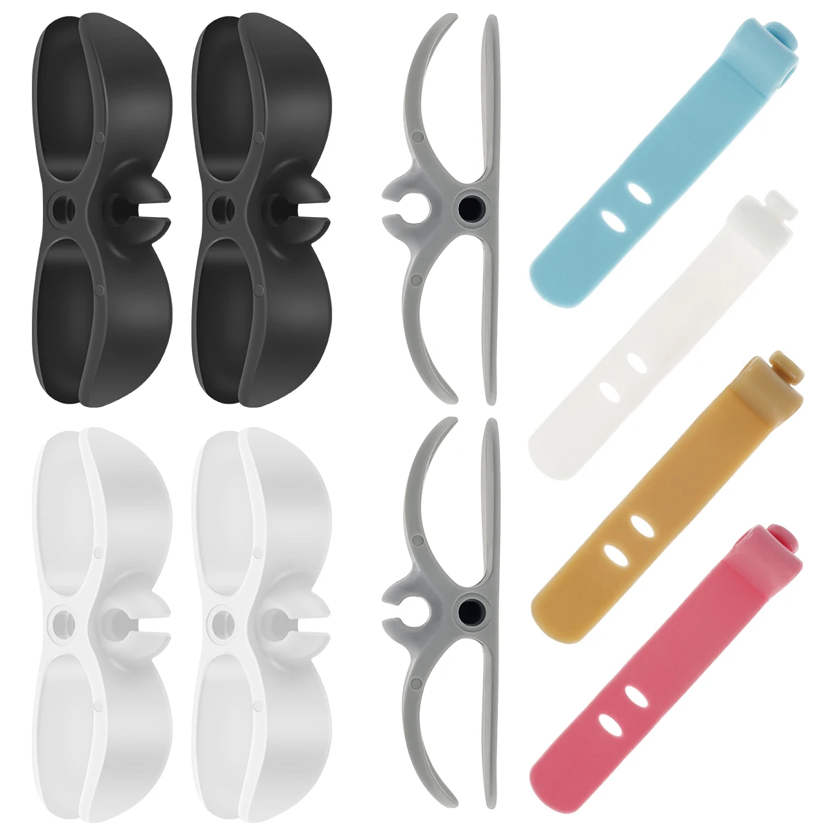 

10 шт. органайзер для шнура и кабельные ремни для бытовых приборов, самоклеящийся держатель для шнура, многоразовый держатель для шнура