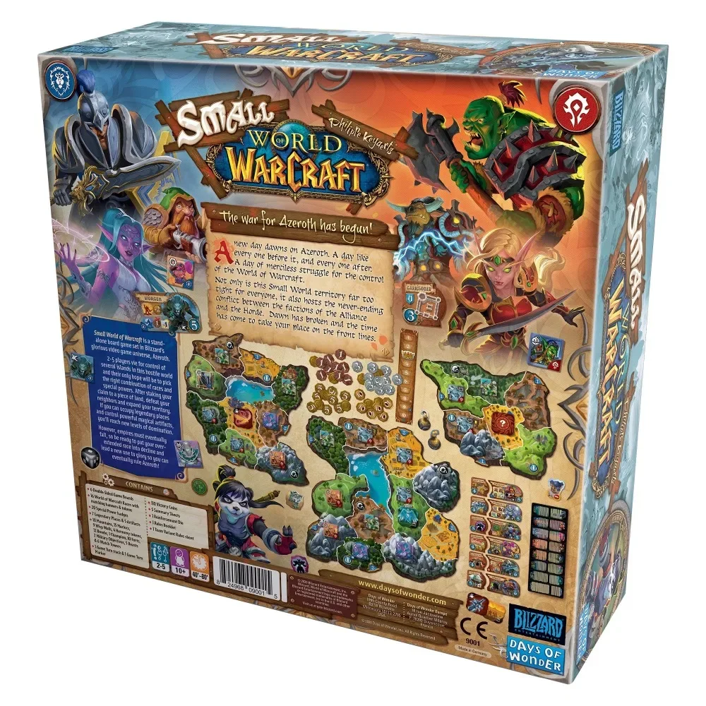 

Small World of Warcraft Strategy Board Game