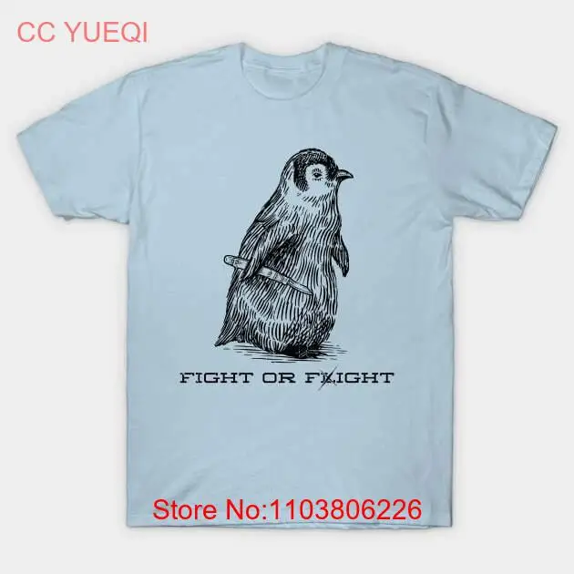 Футболка с принтом пингвина