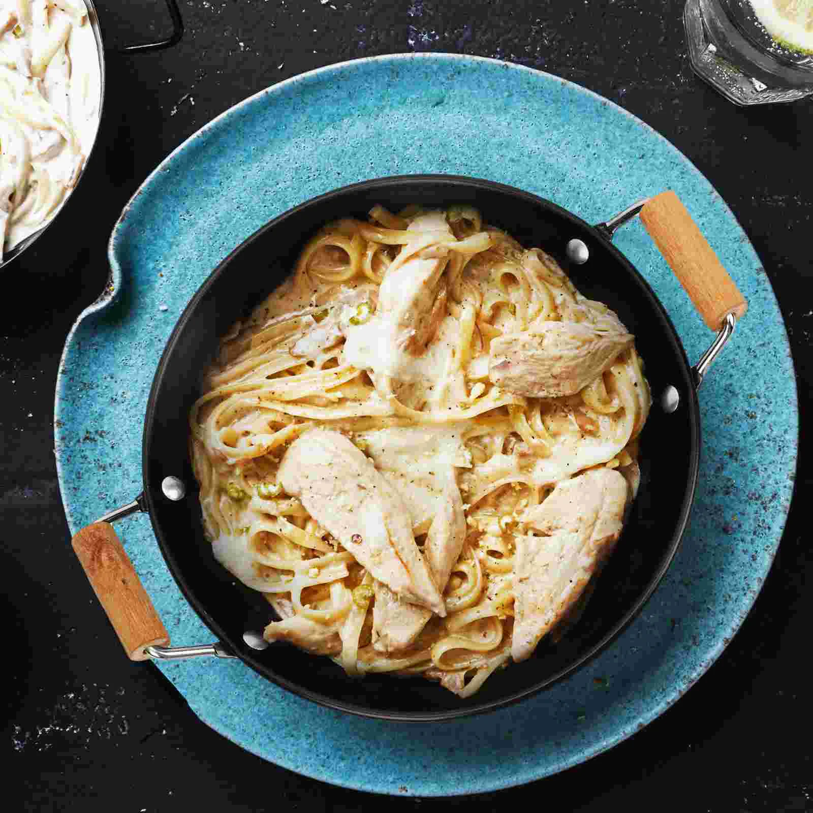 Сковорода с защитой от перелива и штатива практичная кухонная утварь двойным