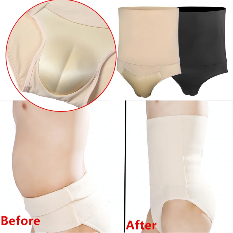 

Мужские трусы в стиле ретро, облегающее нижнее белье с эффектом потертости живота, брифы с верблюжьим носком