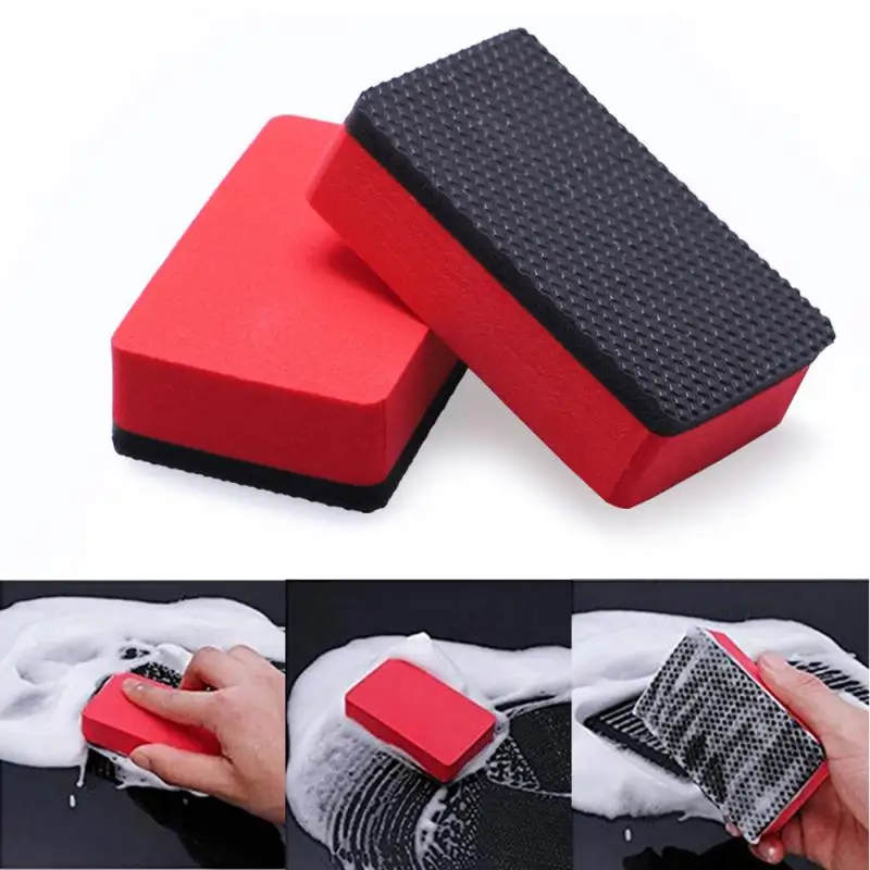 

Car Wash Mud Magic Car Clean Clay Bar Sponge Block Pad Remove Contaminant Before Polisher Wax for Car Care Cleaning Washing Tool