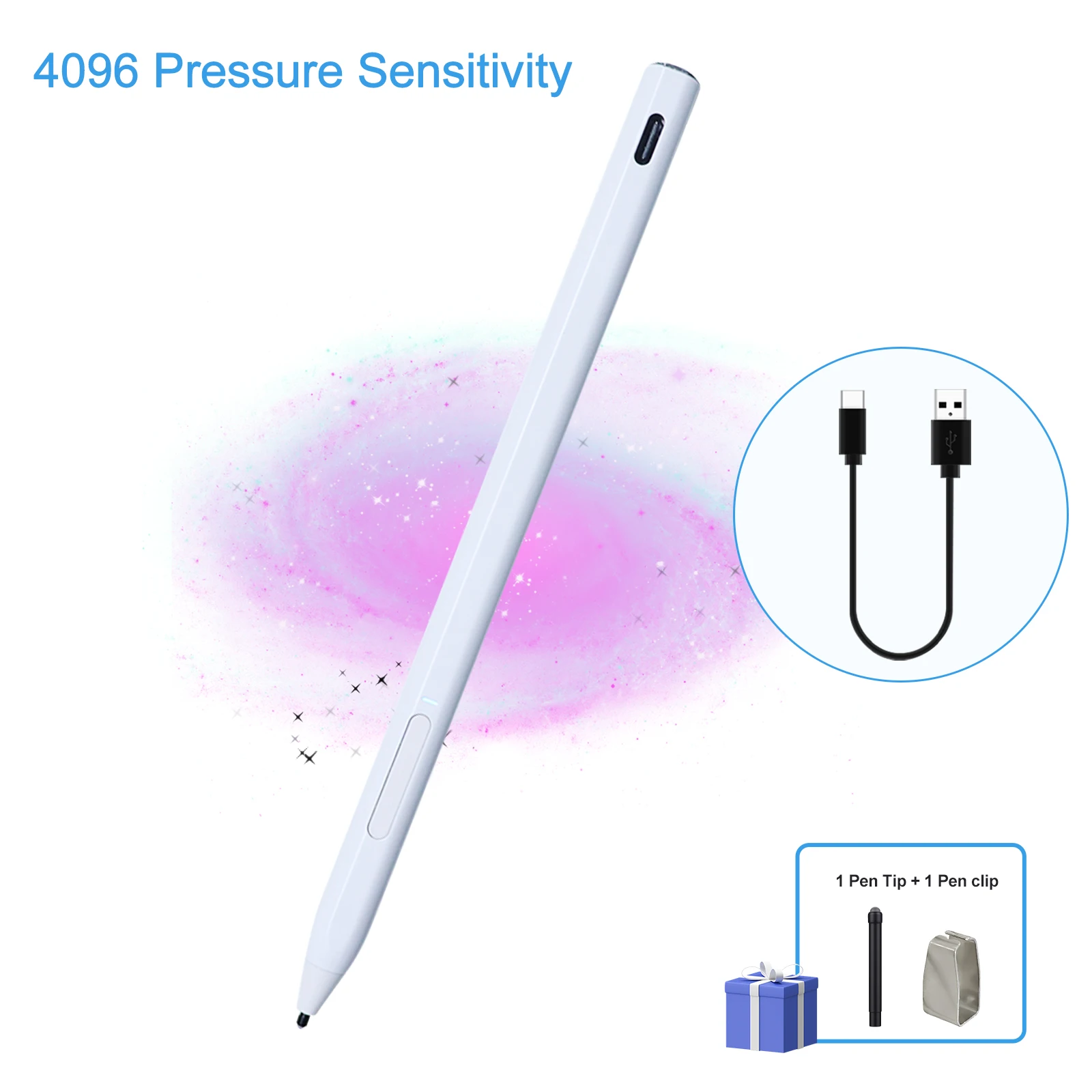 

Stylus Pencil For Microsoft Surface Pro 3 4 5 6 7 8 9 Palm Rejection 4096 Pressure Sensitive For Surface Pro 8 9 ASUS HP