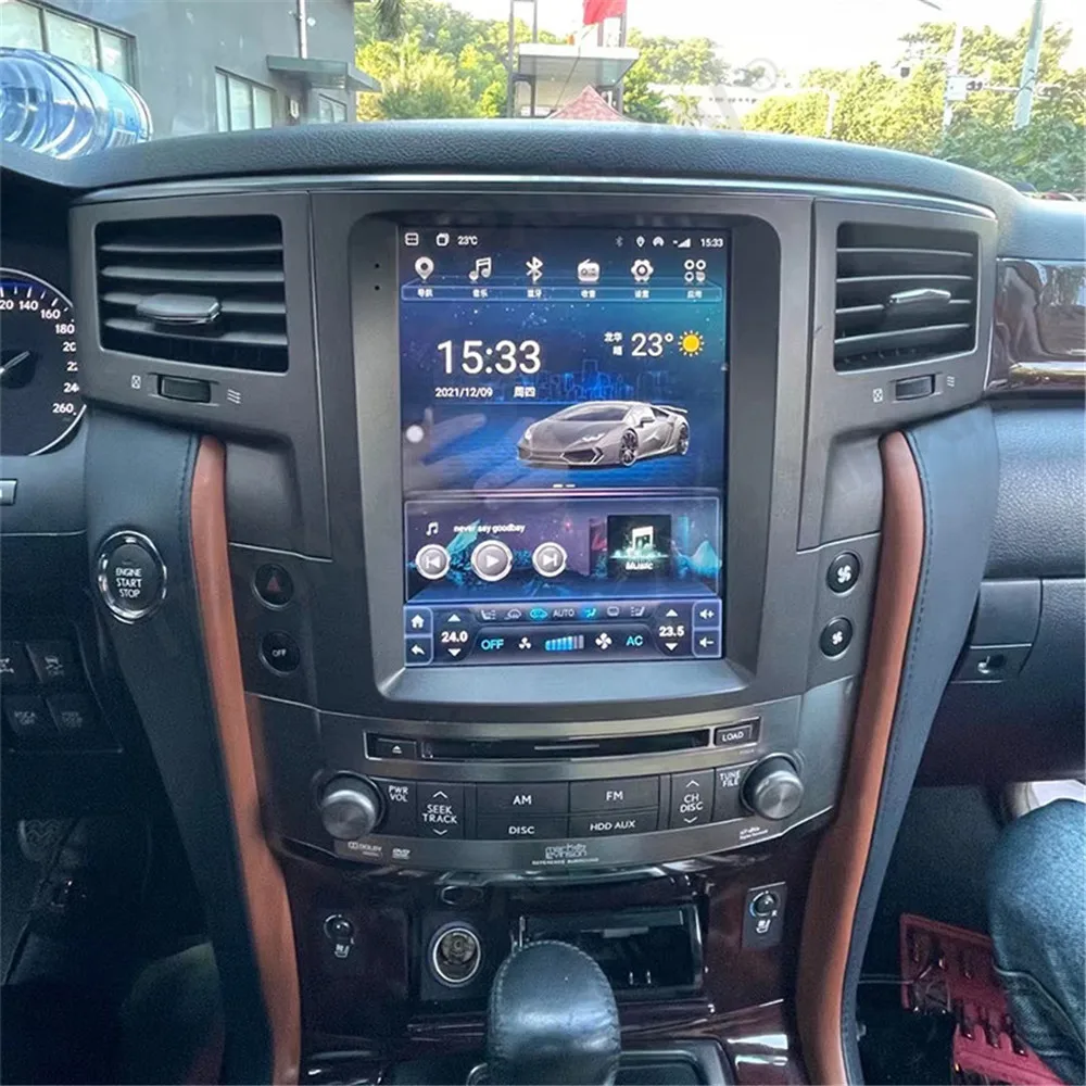 

10.5 Inch Android 10.0 Car Stereo Radio For Lexus LX570 2007-2015 Multimedia Player Carplay GPS Navigation Auto Audio Receiver