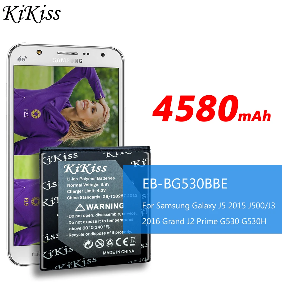 

EB-BG530BBE аккумулятор для Samsung Galaxy Grand Prime J3 2016/ J5 2015 / J2 Prime SM G530 G530H G530F J500 J500F EB BG530BBE