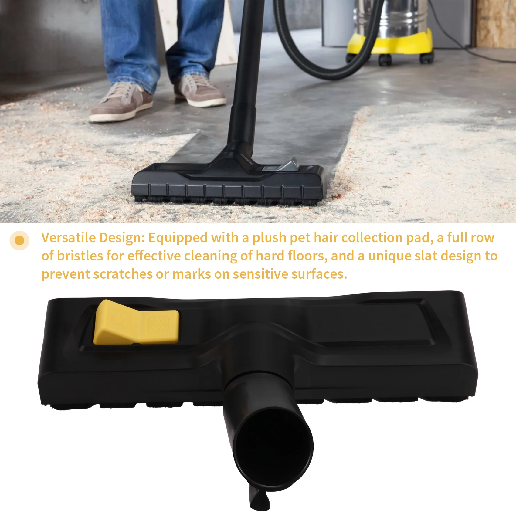 Фото WHYY-многофункциональный инструмент для пола, совместимый с пылесосом Karcher SE5 SE6 WD2 WD3 WD4 WD5 WD6 WD6P WD7 (35 мм) №2