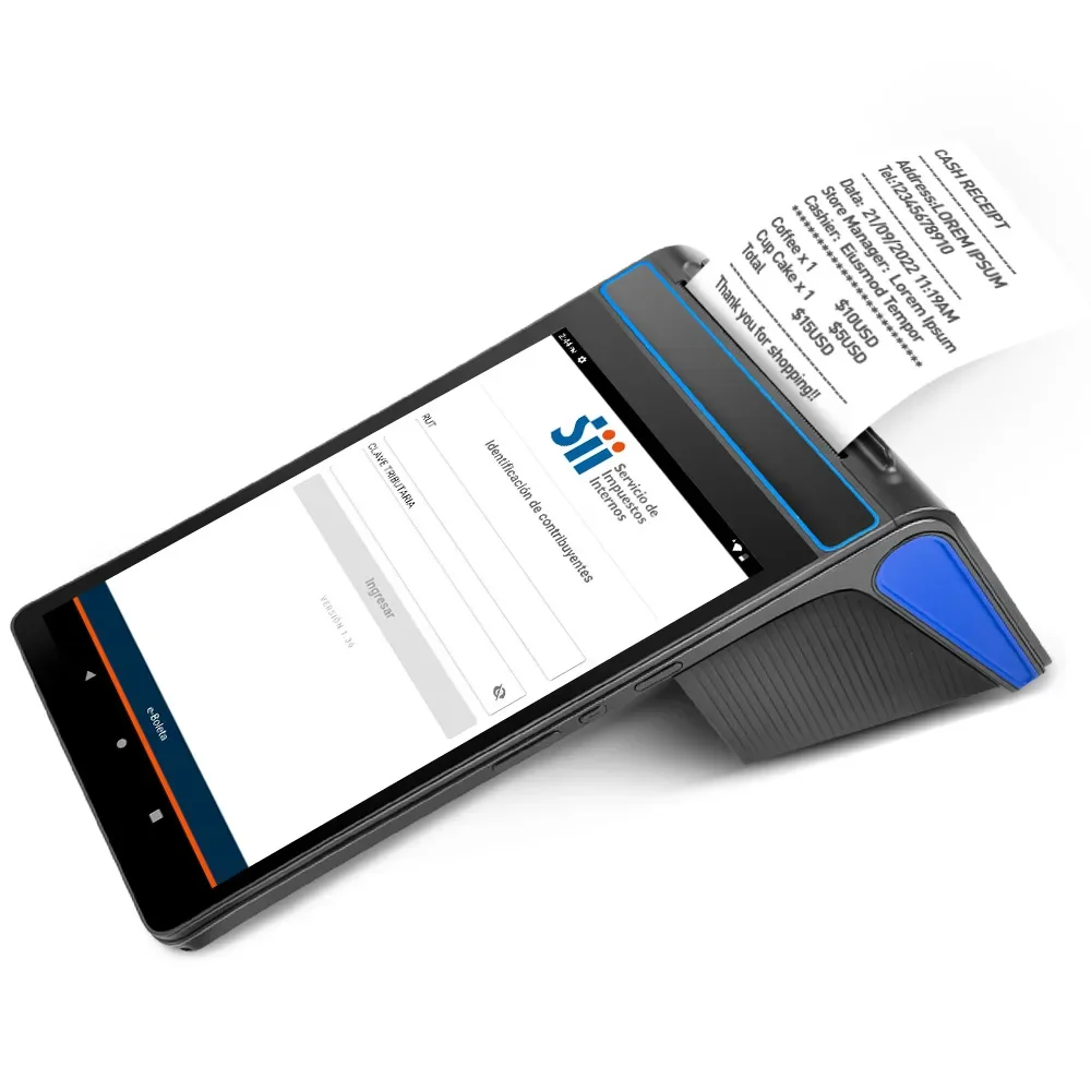 FYJ F1-88 Android 12 8-дюймовый настольный принтер для заказа еды с сенсорным экраном