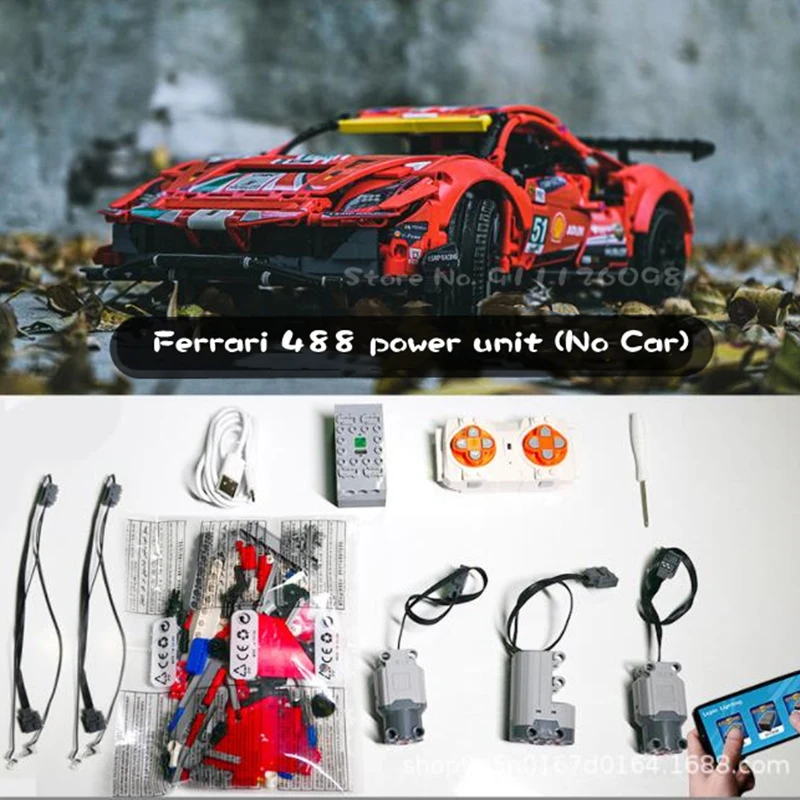 Детали двигателя Moc Expert 42143 42083 42096 42115 42141 Sp3 программирование приложений блоки