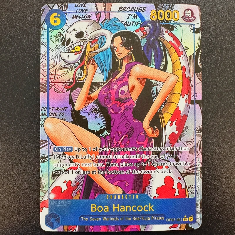Фото ONE PIECE FOIL Proxy Cards Развлекательные игры OPCG Roronoa Zoro Dracule Mihawk Donguixote poflamingo Jack Коллекция игрушек в подарок №4