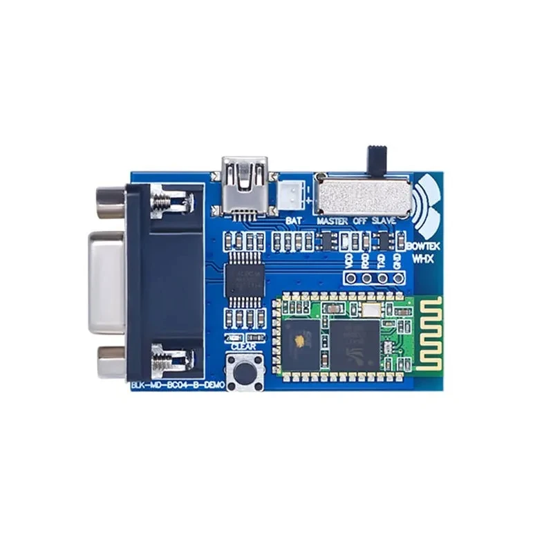 BC-04 Модульный порт Seri Bluetooth Versi Demo Serial Nirkabel Komunфри RS232