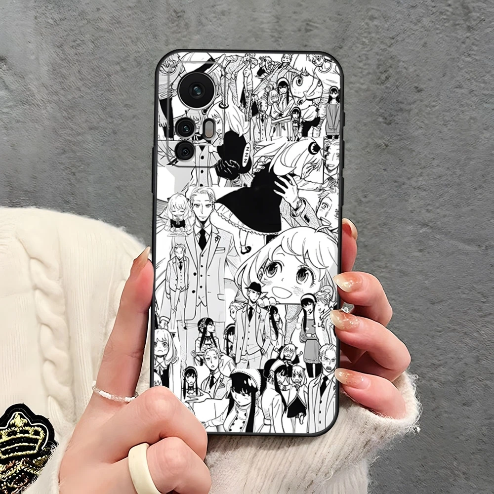 Фото Чехол для телефона Spy X Family Anya Forgers для Xiaomi 13 12 11T Lite Ultra Redmi Note 13 12 10 Pro POCO F4 F5 X5 Pro, задняя крышка №4