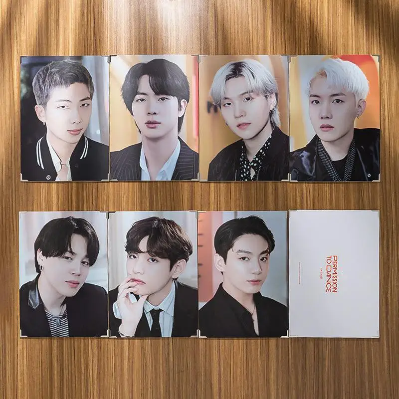 

KPOP bangtan boys Concert venue week photo frame Living room wall canvas decoration poster Art painting pictures Gifts SUGA V RM