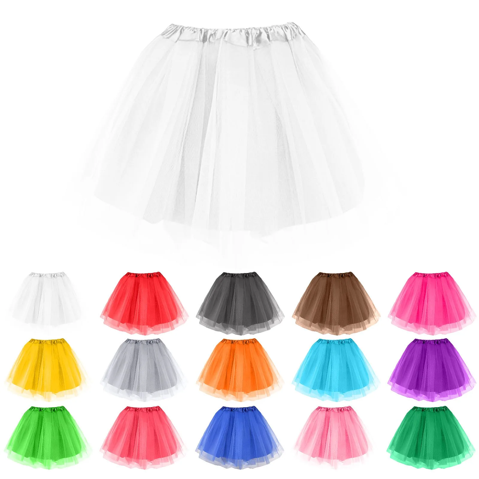 

Юбка-пачка, трехслойная сетчатая юбка с подкладкой, балетная юбка, юбка-пачка