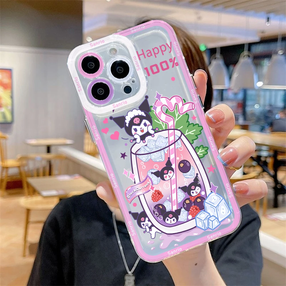 Sanrio Kuromi Disney Lotso Transparent Phone Case for Xiaomi Mi 13 12 11 10 Lite 11i 12S Poco M3 MIX 3 4 Pro Ultra 5G 4G Cover
