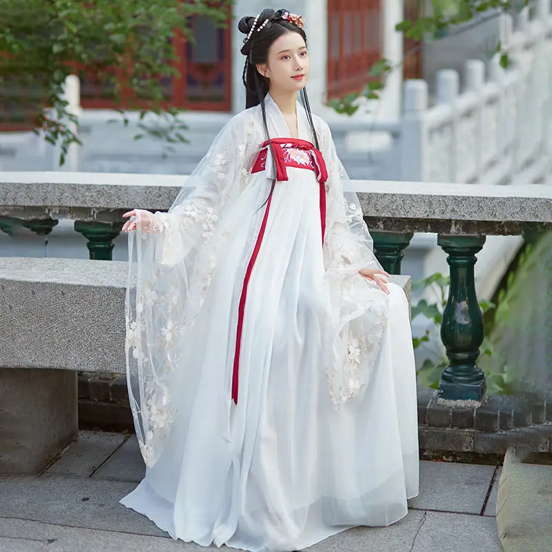 

Myvision 2022 New Hanfu Women's Dress Suit Chinese Traditional Costume Tang Dynasty Hanfu Ball Birthday Christmas Gift