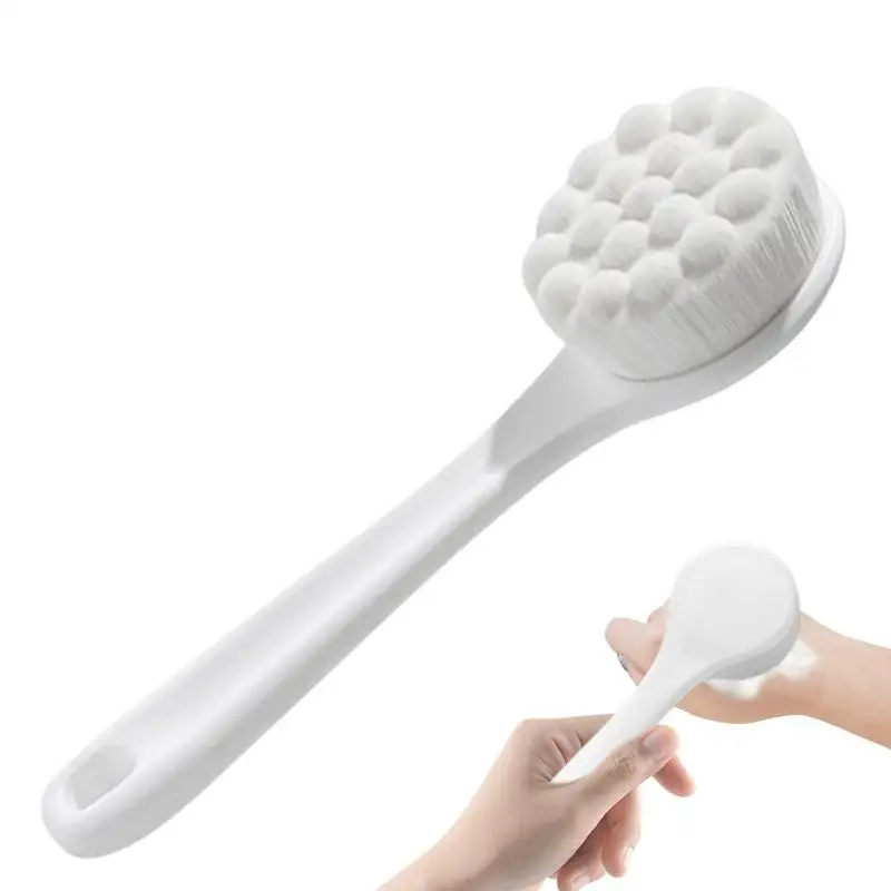 

Щетка для чистки лица, ручная щетка для лица, очищающее средство с мягкой щетиной, удобная маленькая щетка для ухода за кожей лица, удаление ...