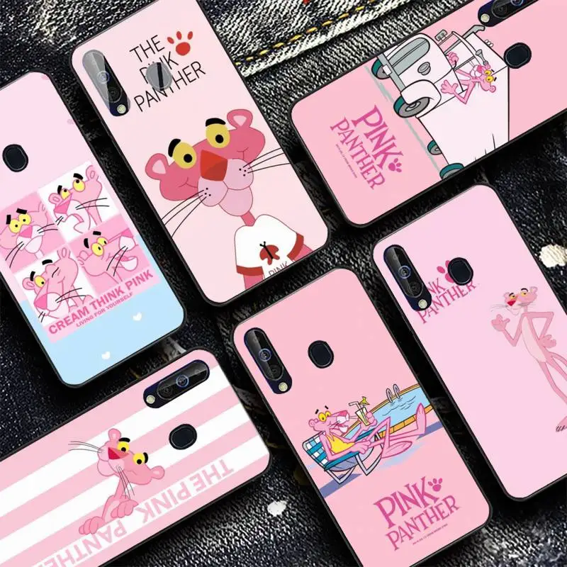 

BANDAI Pink Panther Phone Case for Samsung Galaxy A 51 30s a71 Soft Silicone Cover for A21s A70 10 A30