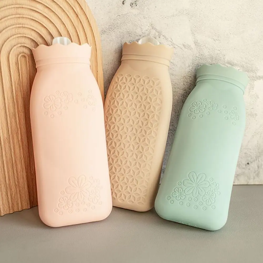 

Silicone Hot Warm Water Warmers Warm Water Bottle Heating Hand Hot Pad Bag Heat Belly Pack Household