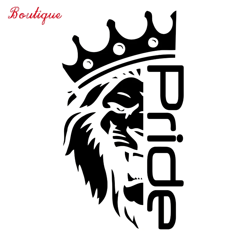 

Fashion waterproof die cut vinyl the lion comes body bumper rear window waterproof Decor car cover scratch sticker PVC