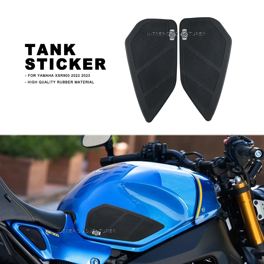 

For Yamaha XSR 900 xsr900 2022 2023 Motorcycle Side Fuel Tank Pad Tank Pads Protector Stickers Decal Gas Traction Pad