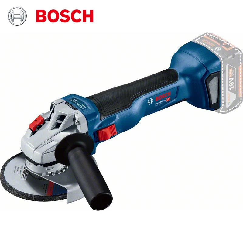 

Bosch GWS 18V-10 18V Cordless Angle Grinder 5'' 125mm Heavy Duty Polisher Cutting Machine M14 Brushless