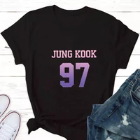tops for women vtaehyung jungkook fan t shirt women suga kpop harajuku tshirt woman tshirts aesthetic clothes