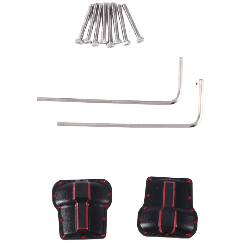 2 шт., металлические передние и задние осевые Чехлы для Traxxas TRX4M 9787