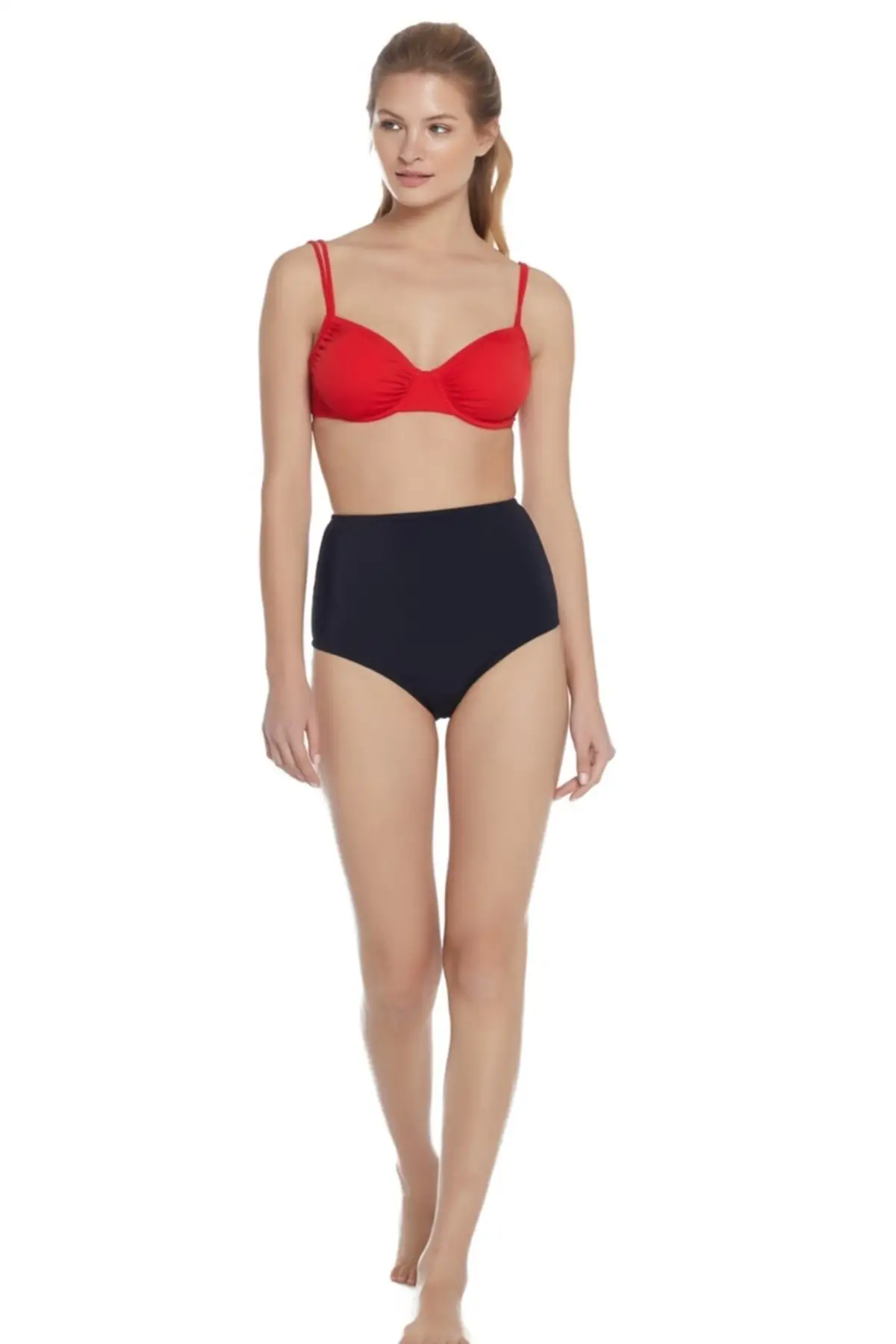 

Women's Bikini High Side Bikini Bottoms Swimwear Lady Swimsuit Sexy Bikini 2022 New Push Up Bikini Set Suit