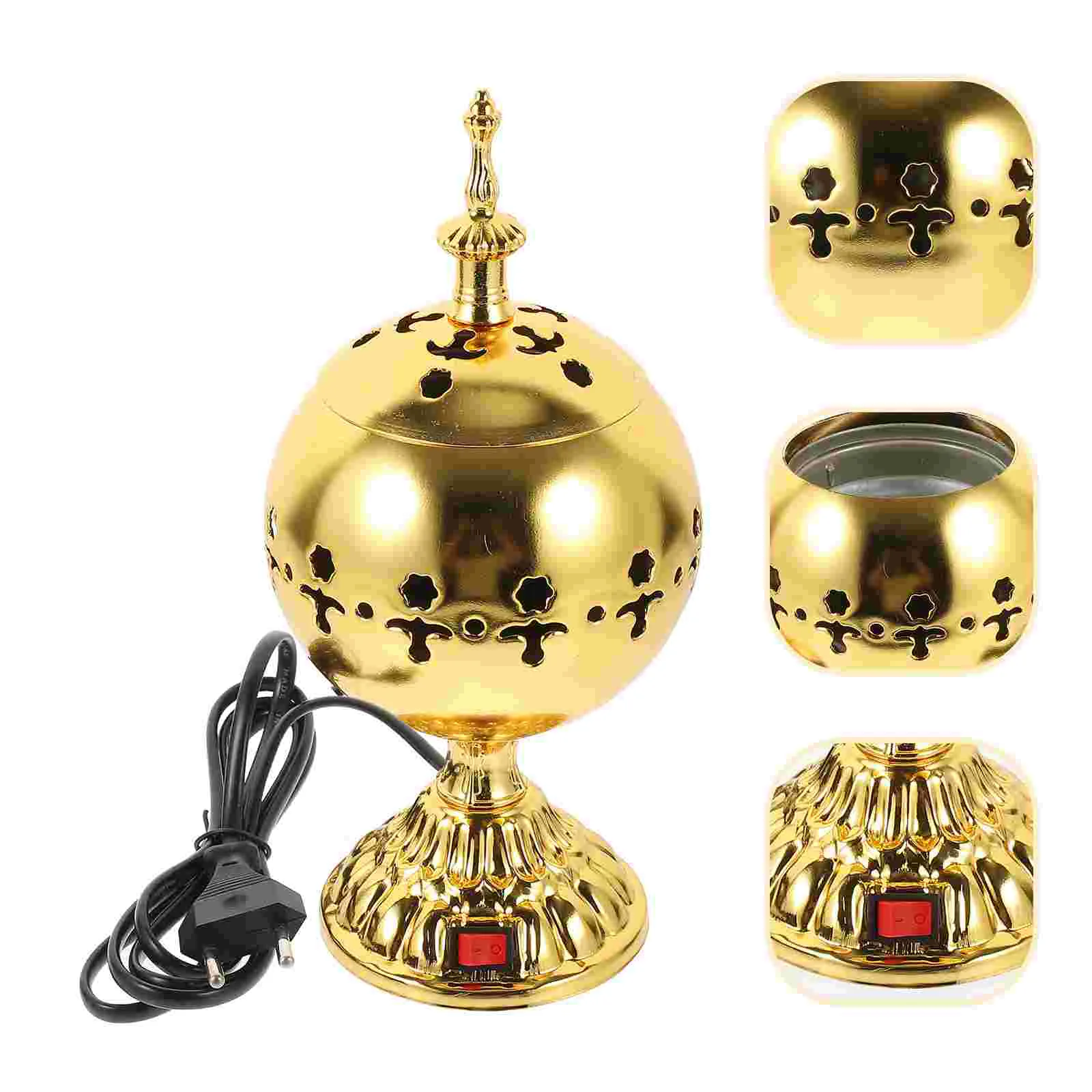 Домашняя электрическая курильница бытовая печь из сандалового дерева