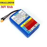 36v 8ah lithium battery pack 18650 8000mah high rate 20a bms for balancing scooter electric bicycle lawn mower aircraft carrier