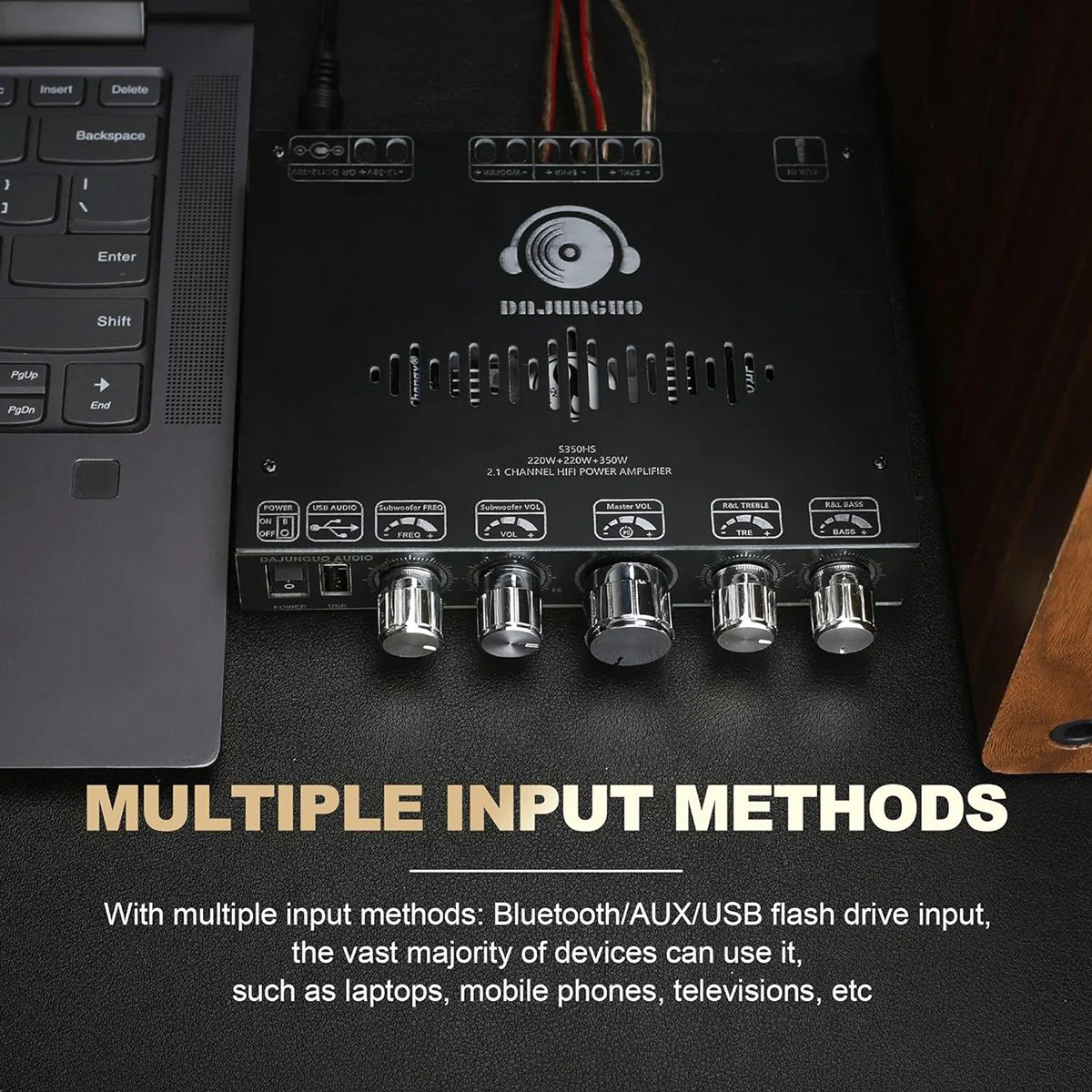 S350HS TPA3251 Плата усилителя мощности Bluetooth с сабвуфером 2 1-канальный 220 Втx2 + 350 Вт