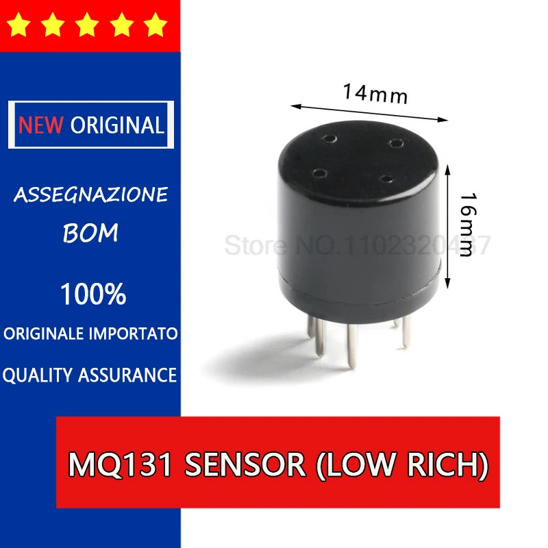 

Датчик озона MQ131, генератор озона с низкой концентрацией для обнаружения озона O3 в дезинфекционном шкафу