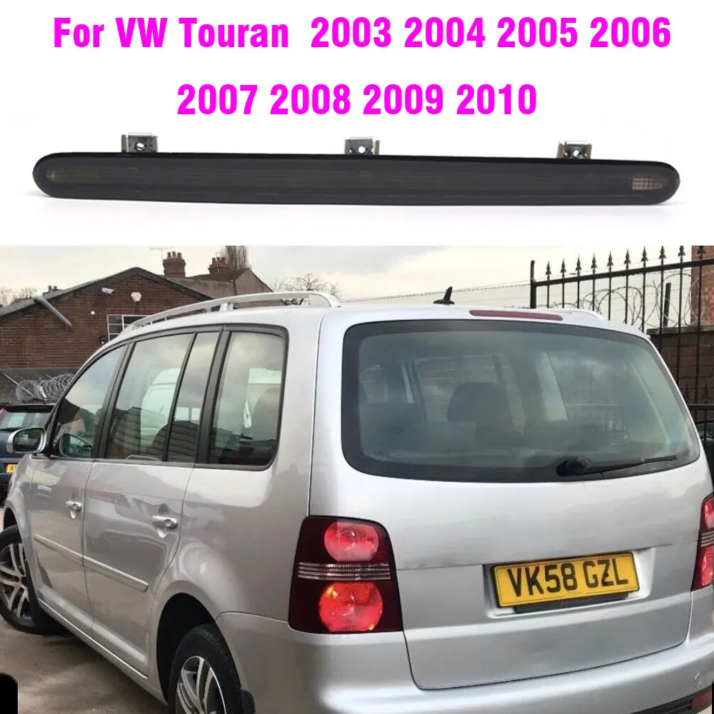 

Стоп-сигнал с высоким креплением 1T0945097A, стоп-сигнал с высокой задней лампой, сверхъяркий Третий Задний тормозной фонарь для VW Touran 2003 2004 2005 - 2010