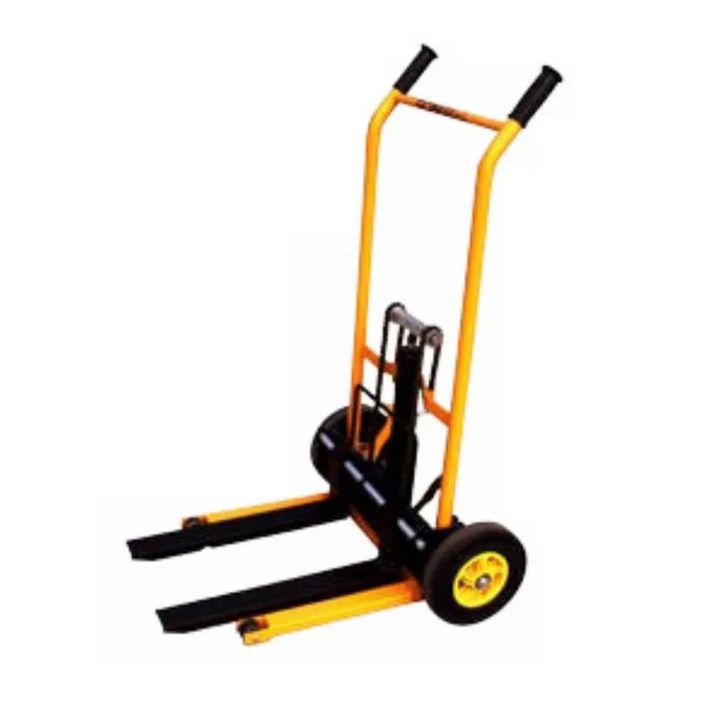 

Small Household Lift Truck Folding Flat Tiger Cart 200kg Load-Bearing Forklift Portable Manual Handling Stacker Light