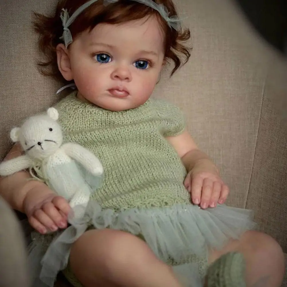 

24 Inches Completed Reborn Tutti Toddler Genesis 3d Paint High Quality Hand With Skin Paint Toys Girl L7s5
